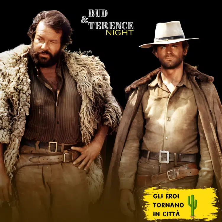 Bud Spencer e Terence Hill durante la Bud & Terence Night