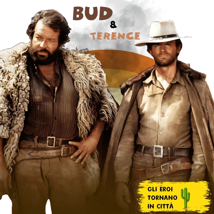 Bud Spencer e Terence Hill durante la Bud & Terence Night